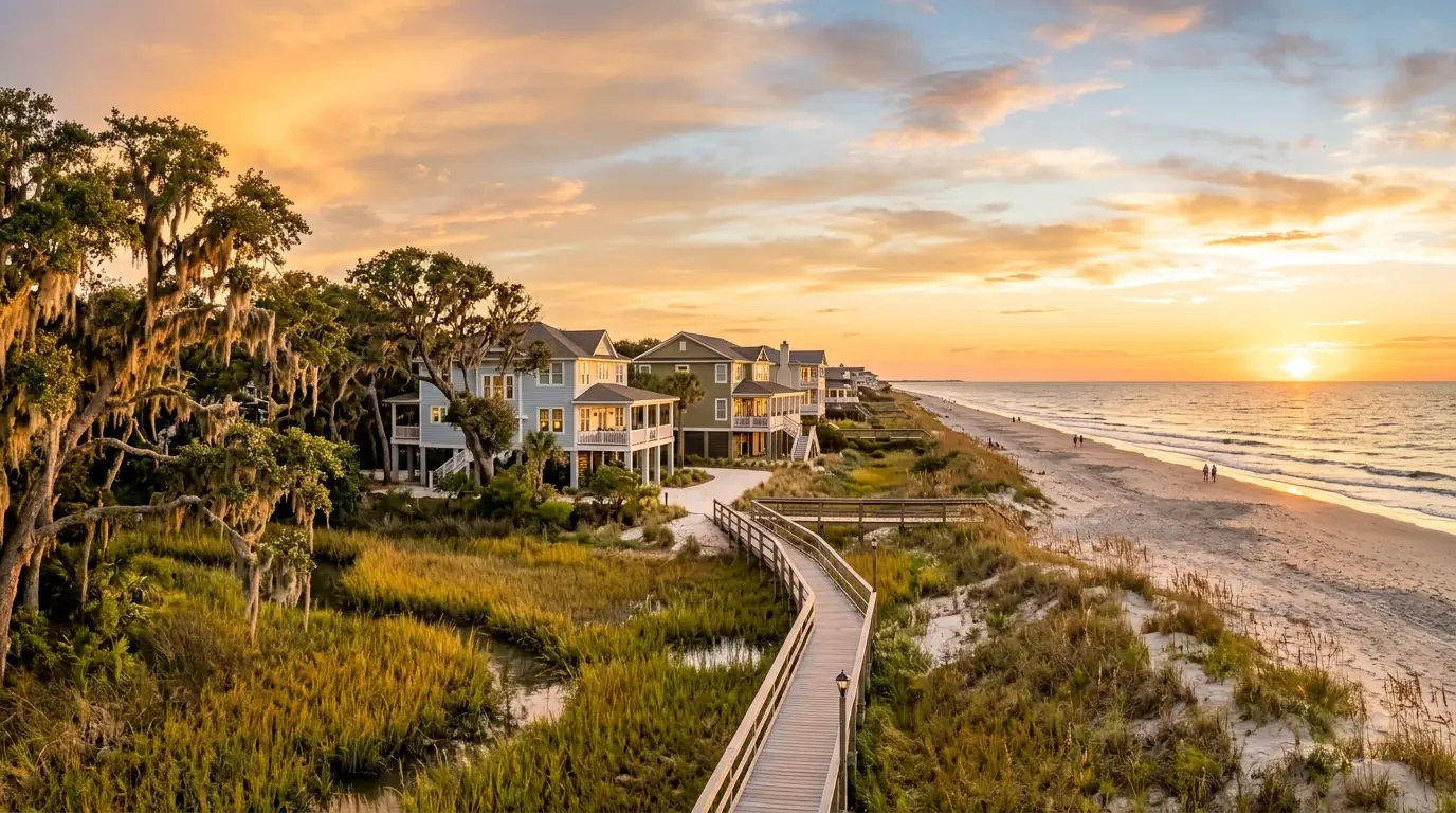 Coastal Georgia beach homes
