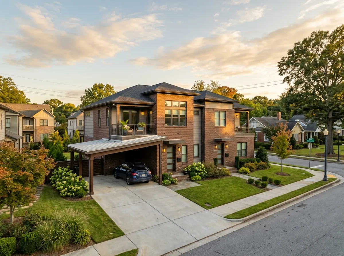 Investment duplex property in metro Atlanta