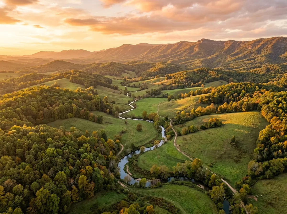 Undeveloped land in North Georgia